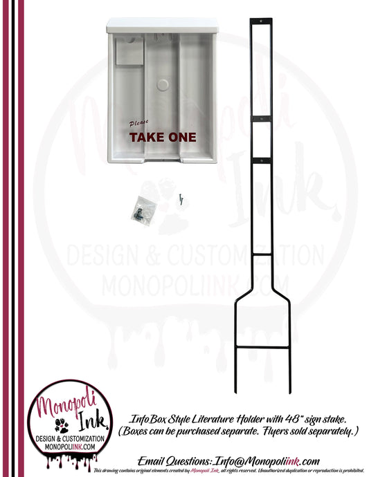 Info Box Brochure/Literature Holder