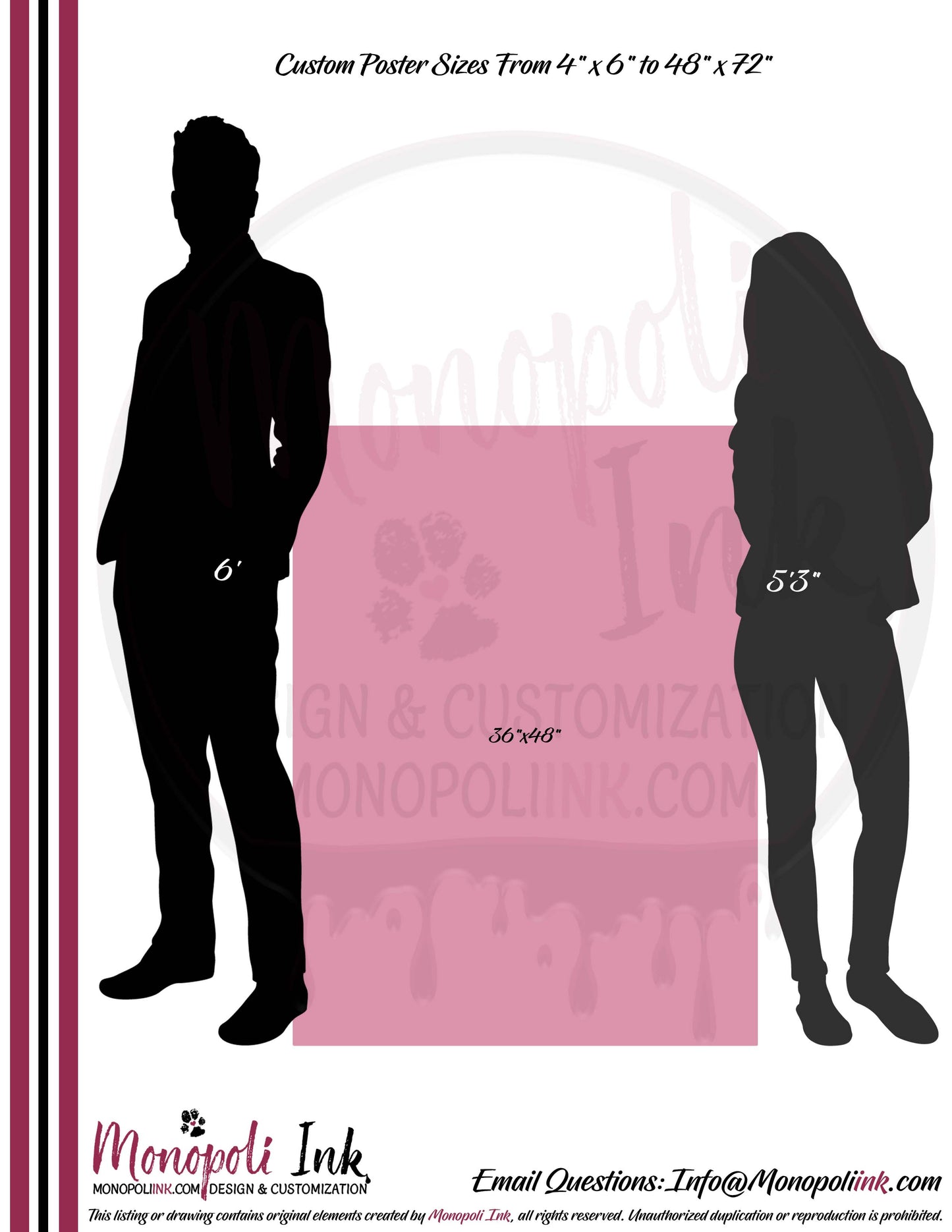 Custom Paper Posters - SEMI-GLOSS