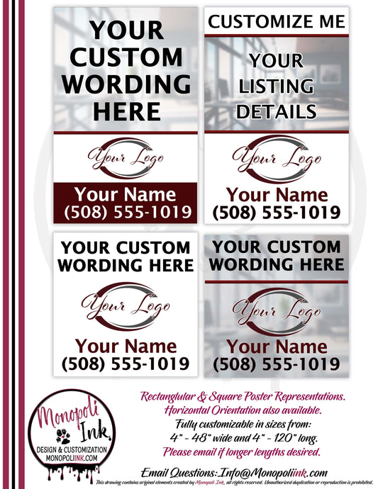 Custom Paper Posters - SEMI-GLOSS