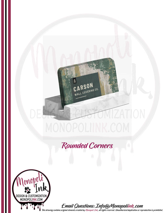 Business Cards - Embossed Gloss 16pt