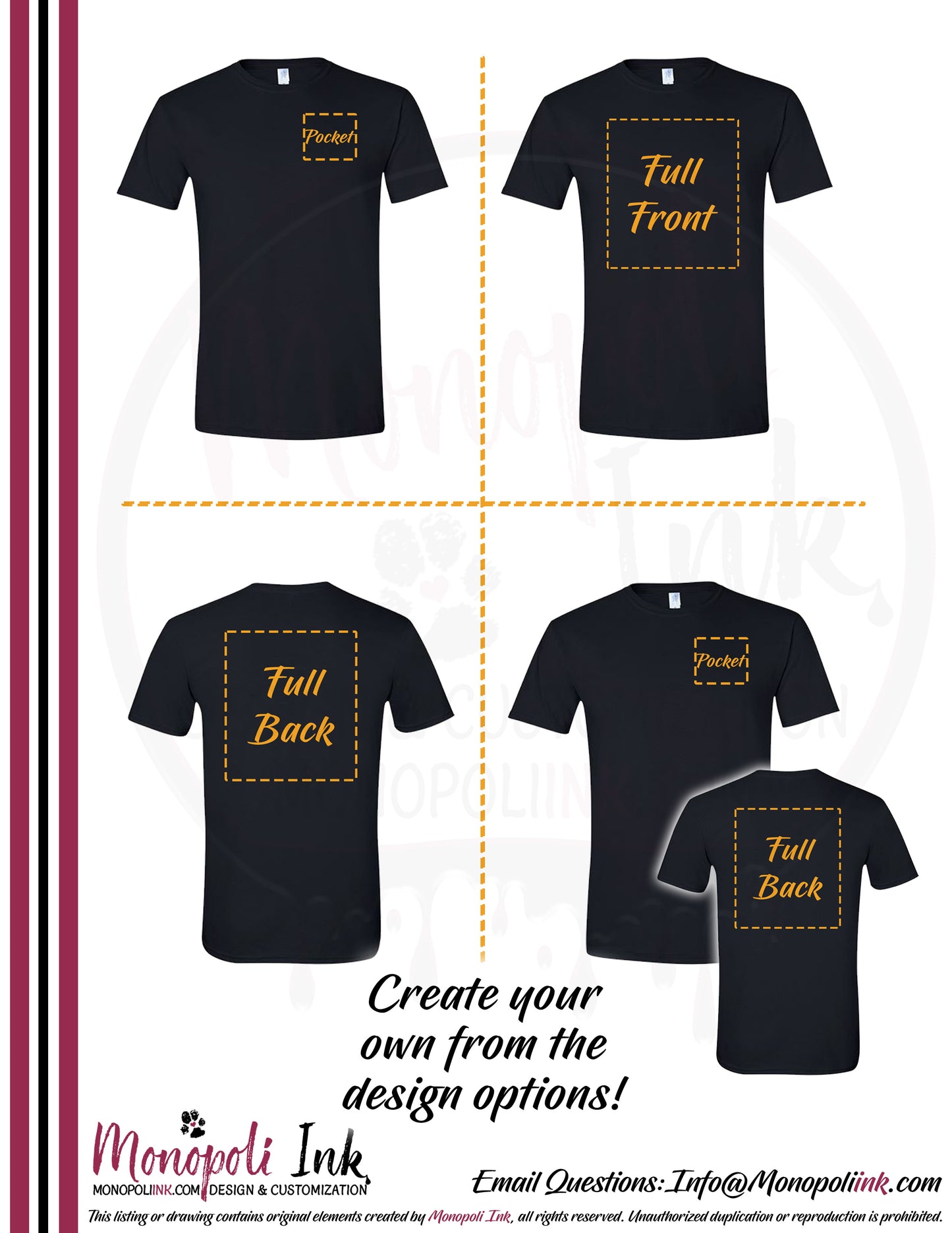 Customizable Fire Fighter Tees - Multiple Designs