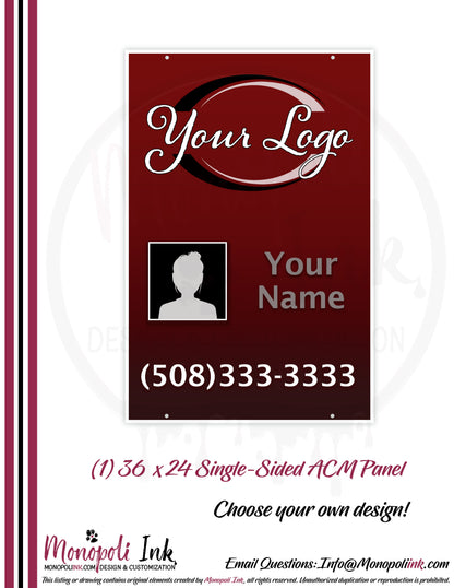 36" x 24" Aluminum Composite Sign Panels