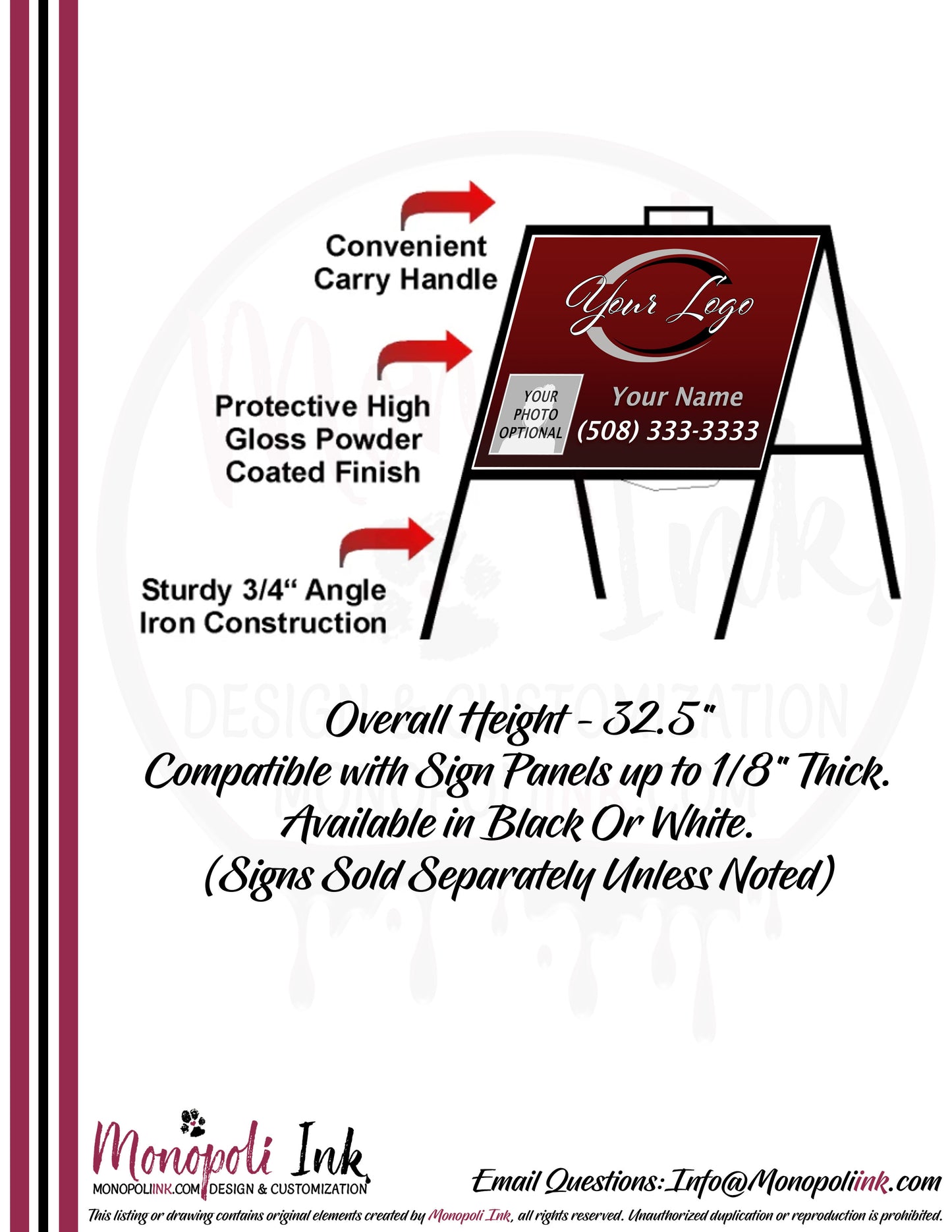 Real Estate Sign Frames, Posts, & Holders