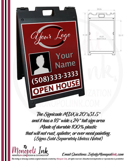 Real Estate Sign Frames, Posts, & Holders