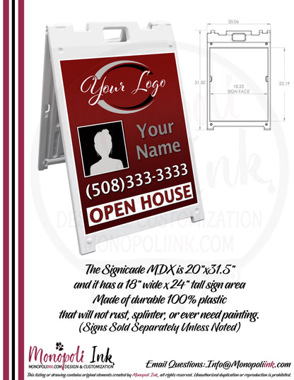 Real Estate Sign Frames, Posts, & Holders