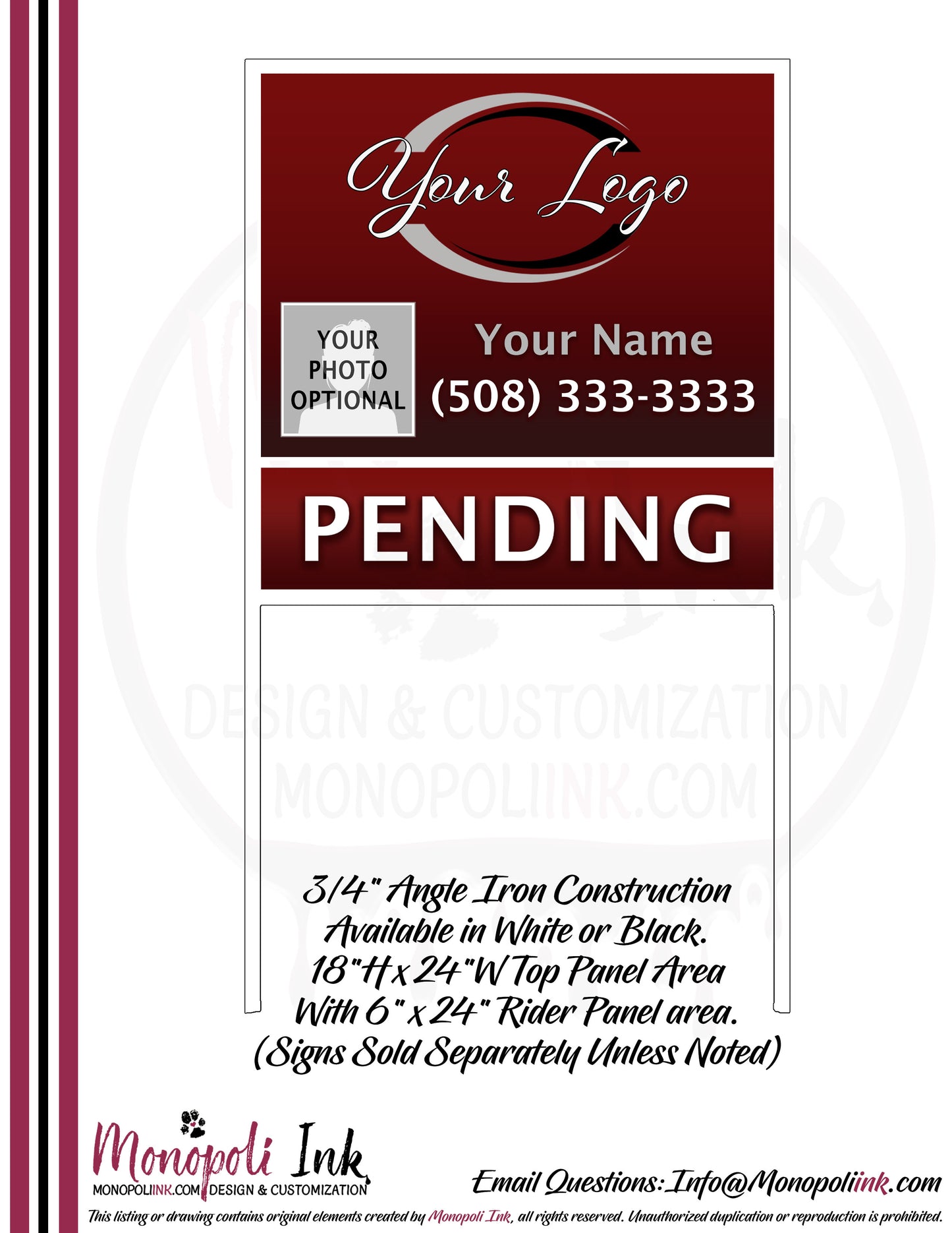 Real Estate Sign Frames, Posts, & Holders