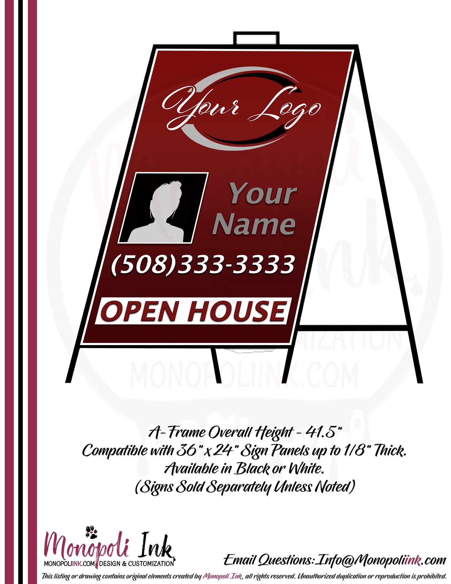 Real Estate Sign Frames, Posts, & Holders