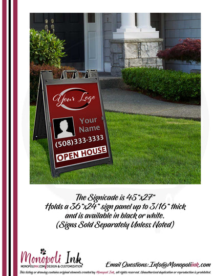 Real Estate Sign Frames, Posts, & Holders