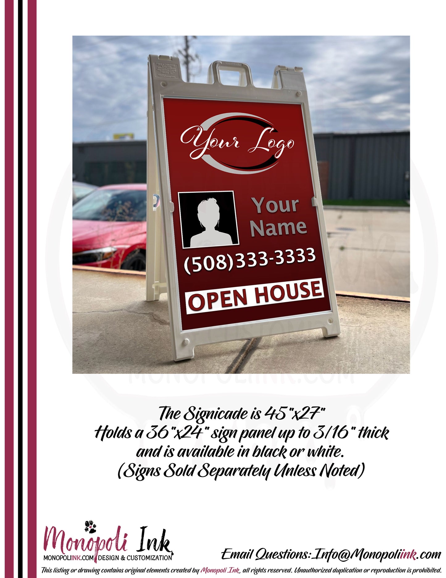 Real Estate Sign Frames, Posts, & Holders