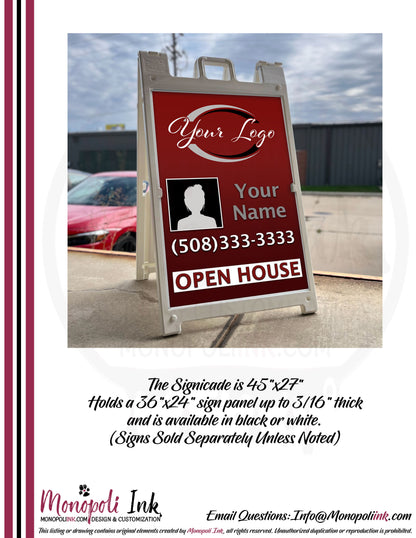 Real Estate Sign Frames, Posts, & Holders