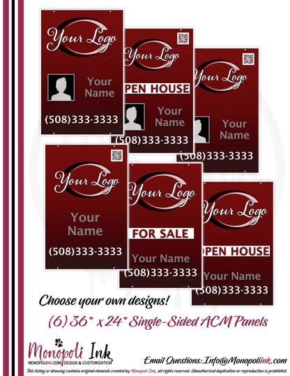 36" x 24" Aluminum Composite Sign Panels