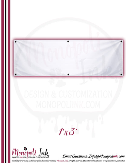 Vinyl Banners - Single-Sided