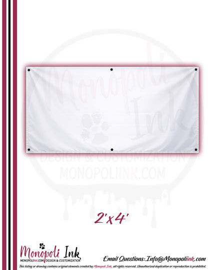 Vinyl Banners - Single-Sided