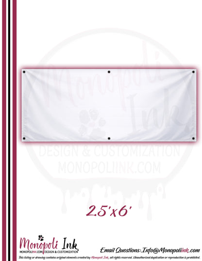 Vinyl Banners - Single-Sided