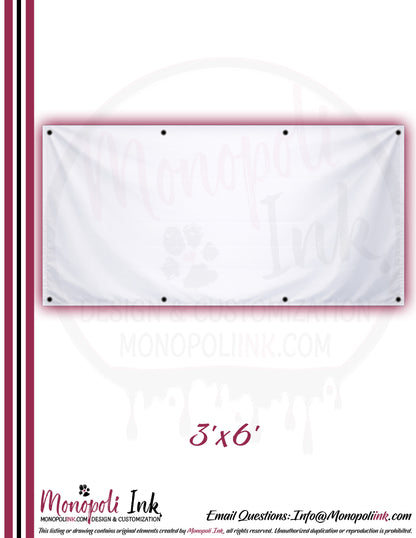 Vinyl Banners - Single-Sided