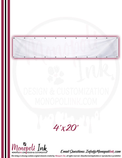 Vinyl Banners - Single-Sided