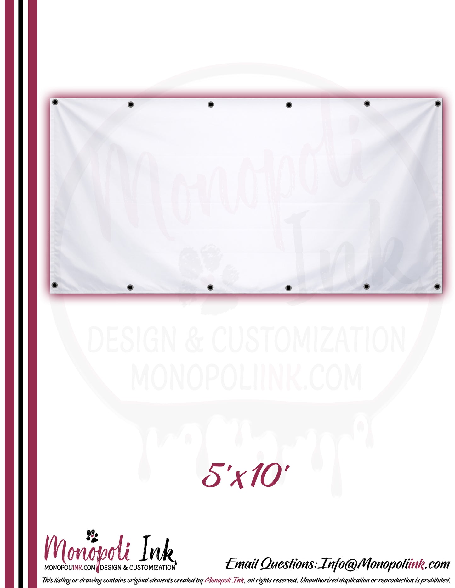 Vinyl Banners - Single-Sided