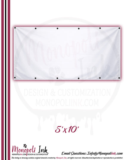 Vinyl Banners - Single-Sided