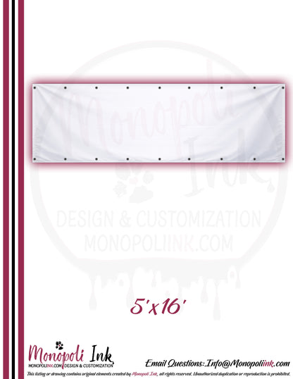 Vinyl Banners - Single-Sided