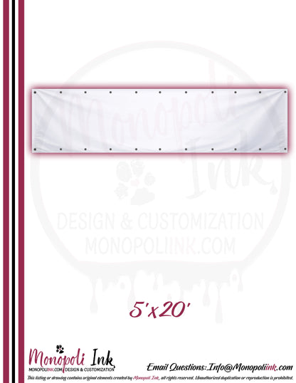 Vinyl Banners - Single-Sided