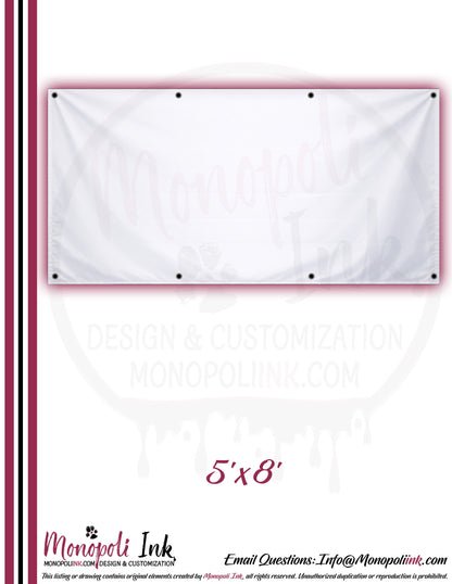 Vinyl Banners - Single-Sided