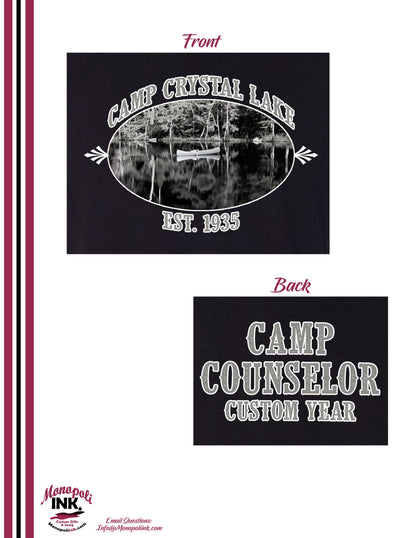 Camp Crystal Lake Counselor Horror Apparel