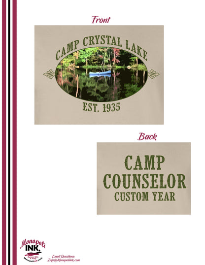 Camp Crystal Lake Counselor Horror Apparel