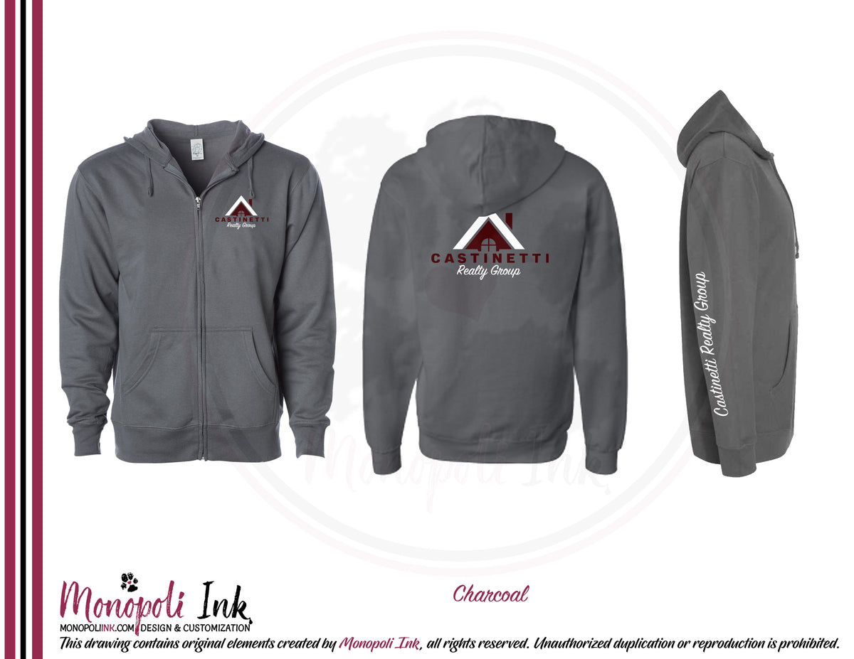 Castinetti Full-Zip Hoodies