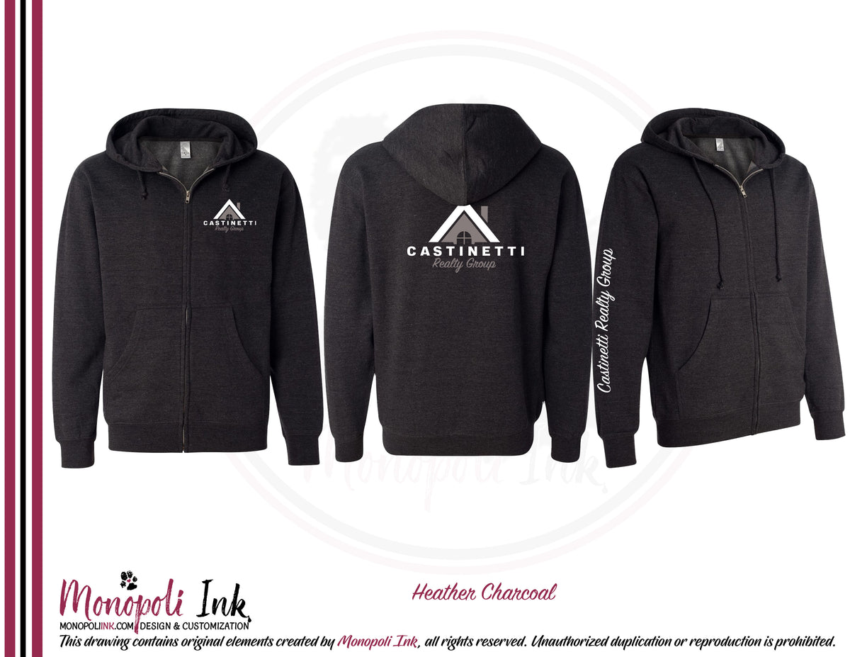 Castinetti Full-Zip Hoodies