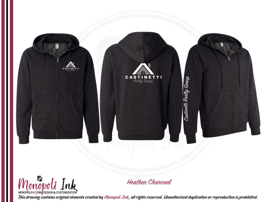 Castinetti Full-Zip Hoodies