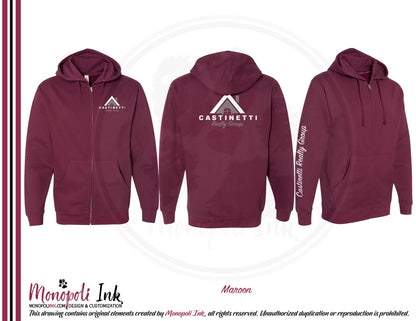 Castinetti Full-Zip Hoodies