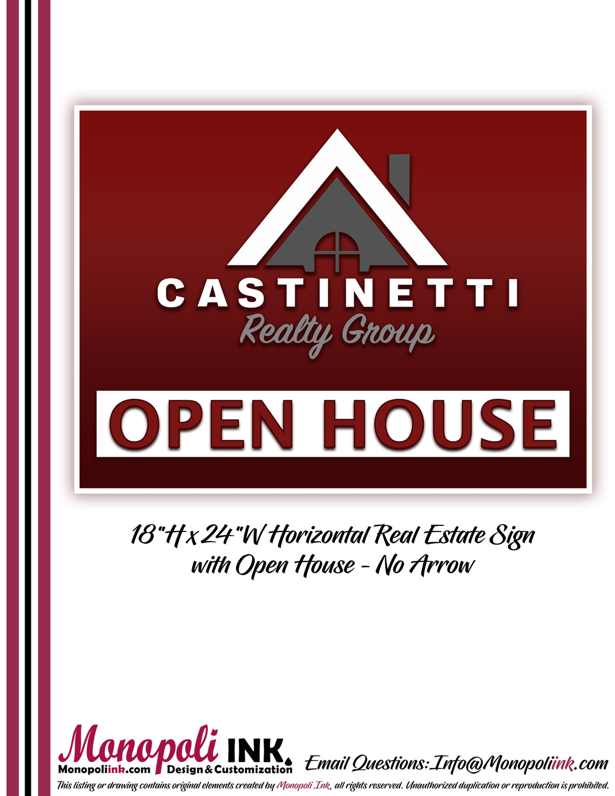 18"x24" Aluminum Composite Sign Panels