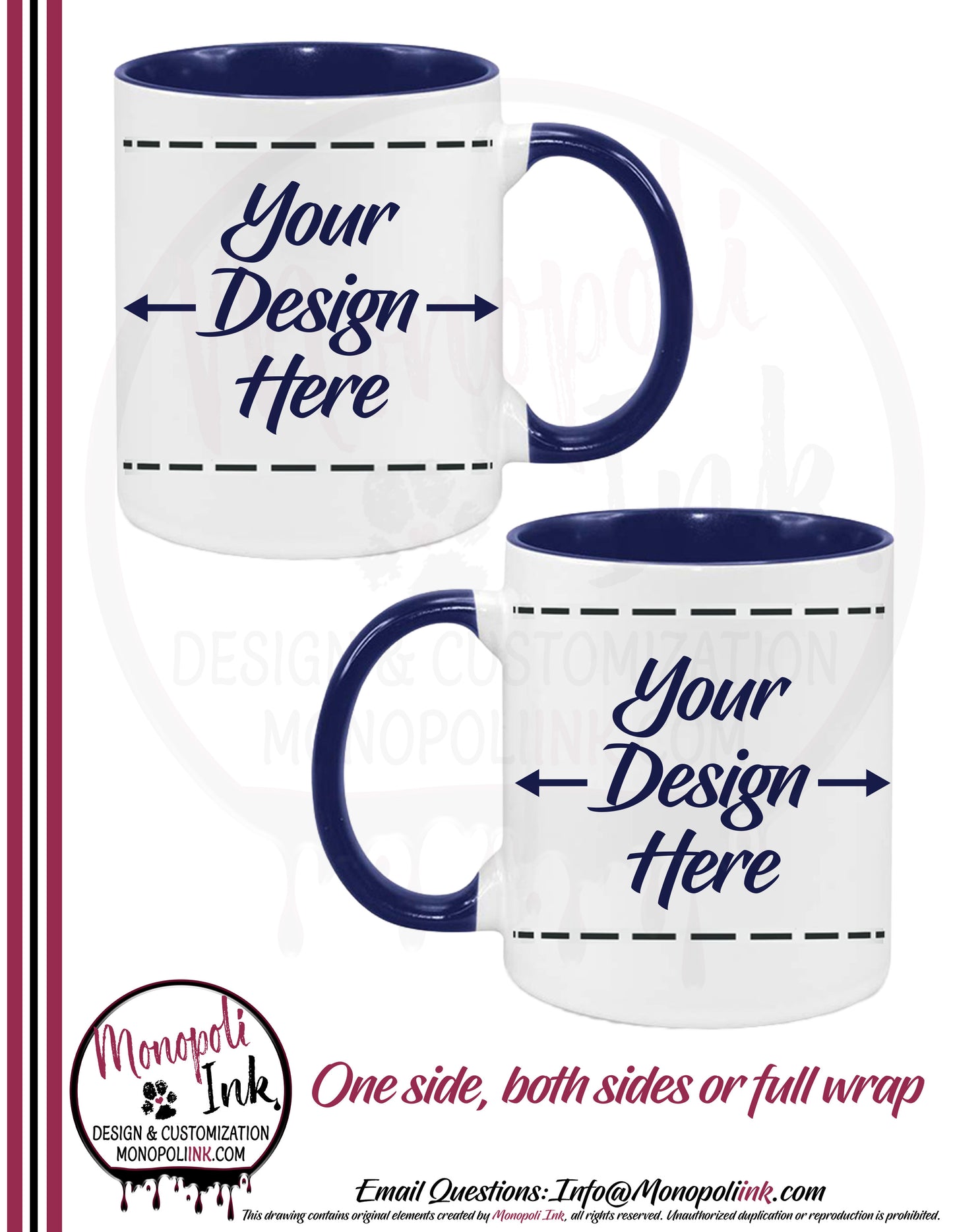 Ceramic Mug - 12oz.