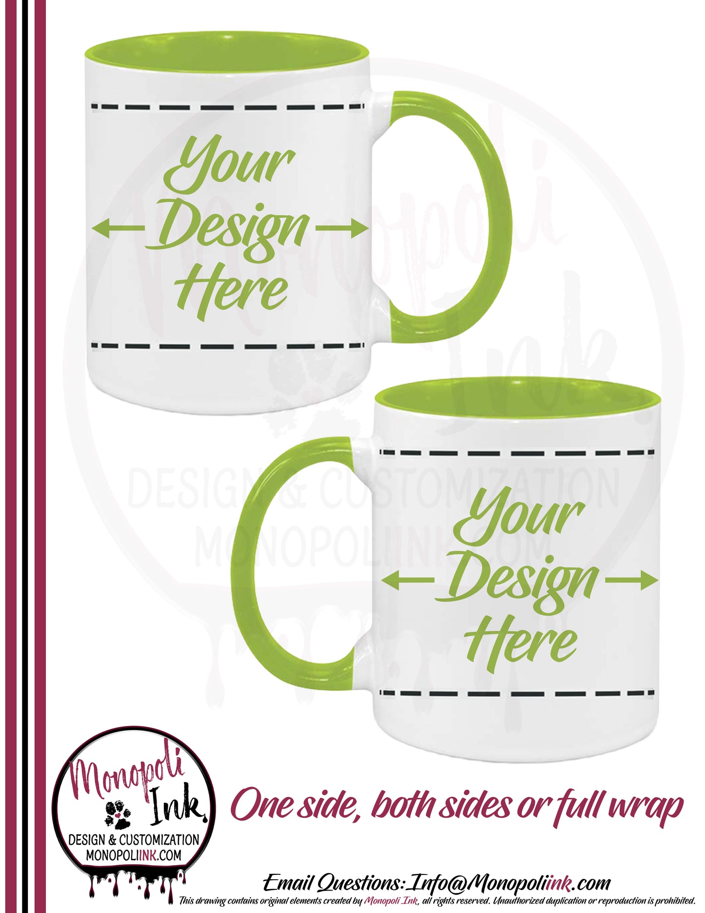 Ceramic Mug - 12oz.