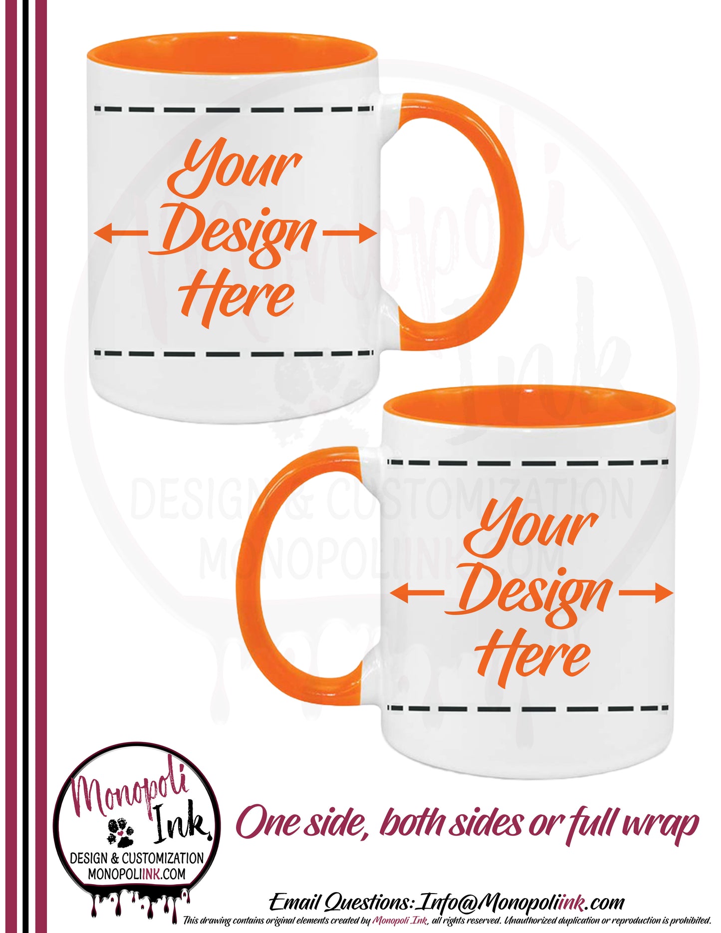 Ceramic Mug - 12oz.