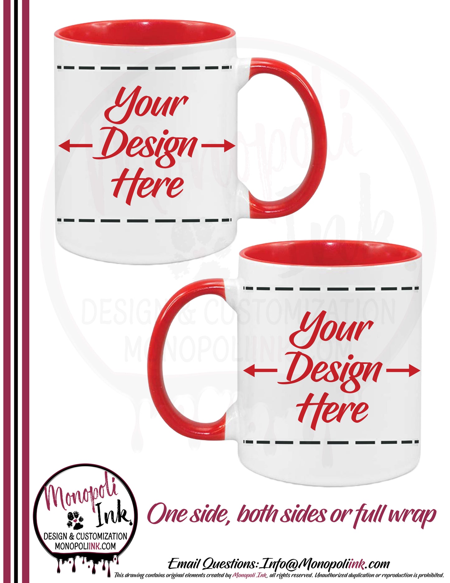Ceramic Mug - 12oz.