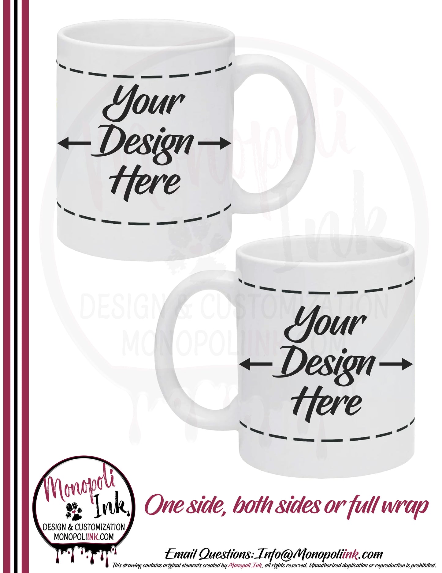 Ceramic Mug - 12oz.