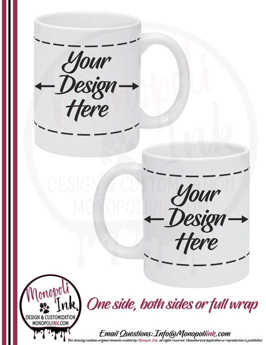 Ceramic Mug - 12oz.