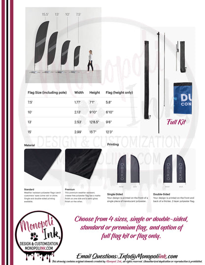 Feather Flag Kit