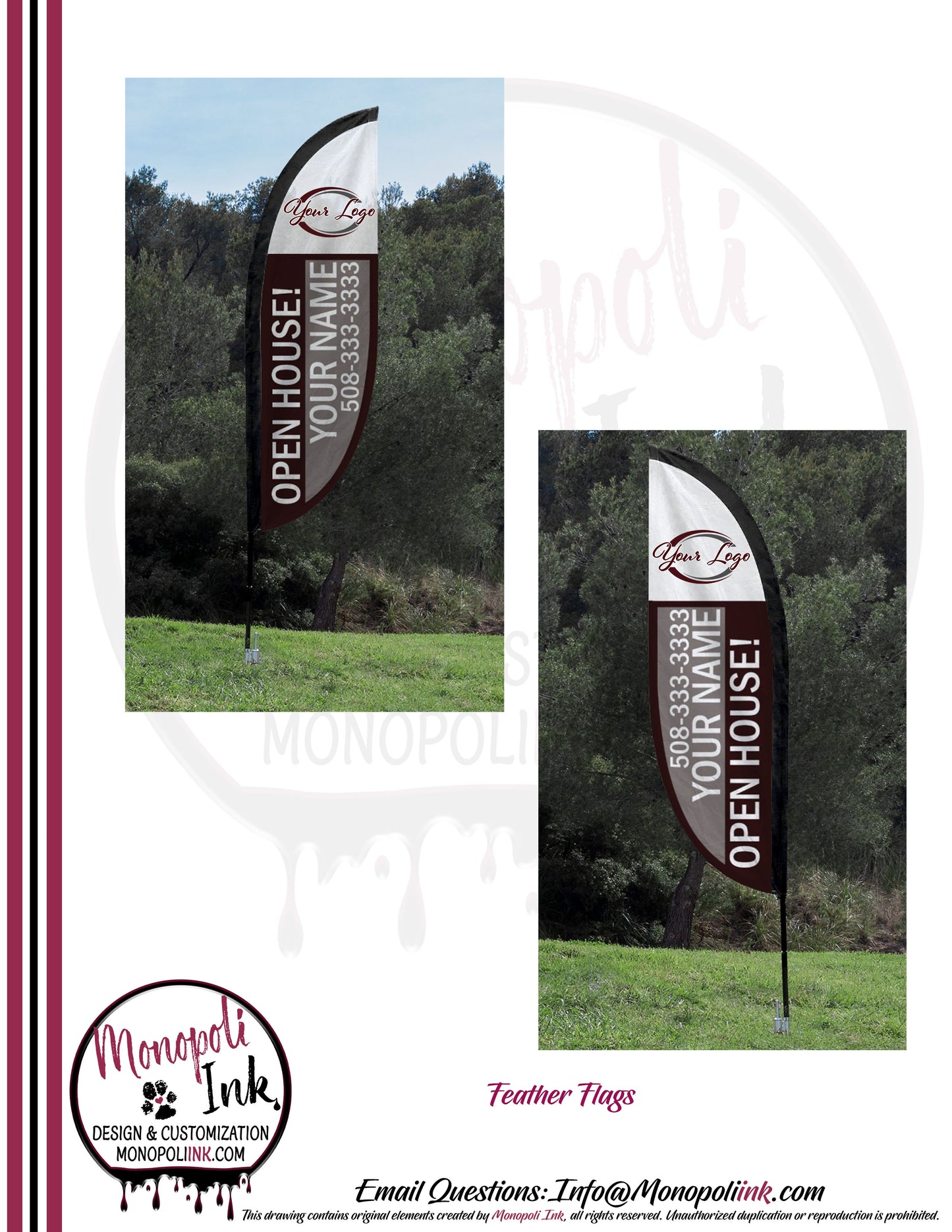 Feather Flag - Flag Only