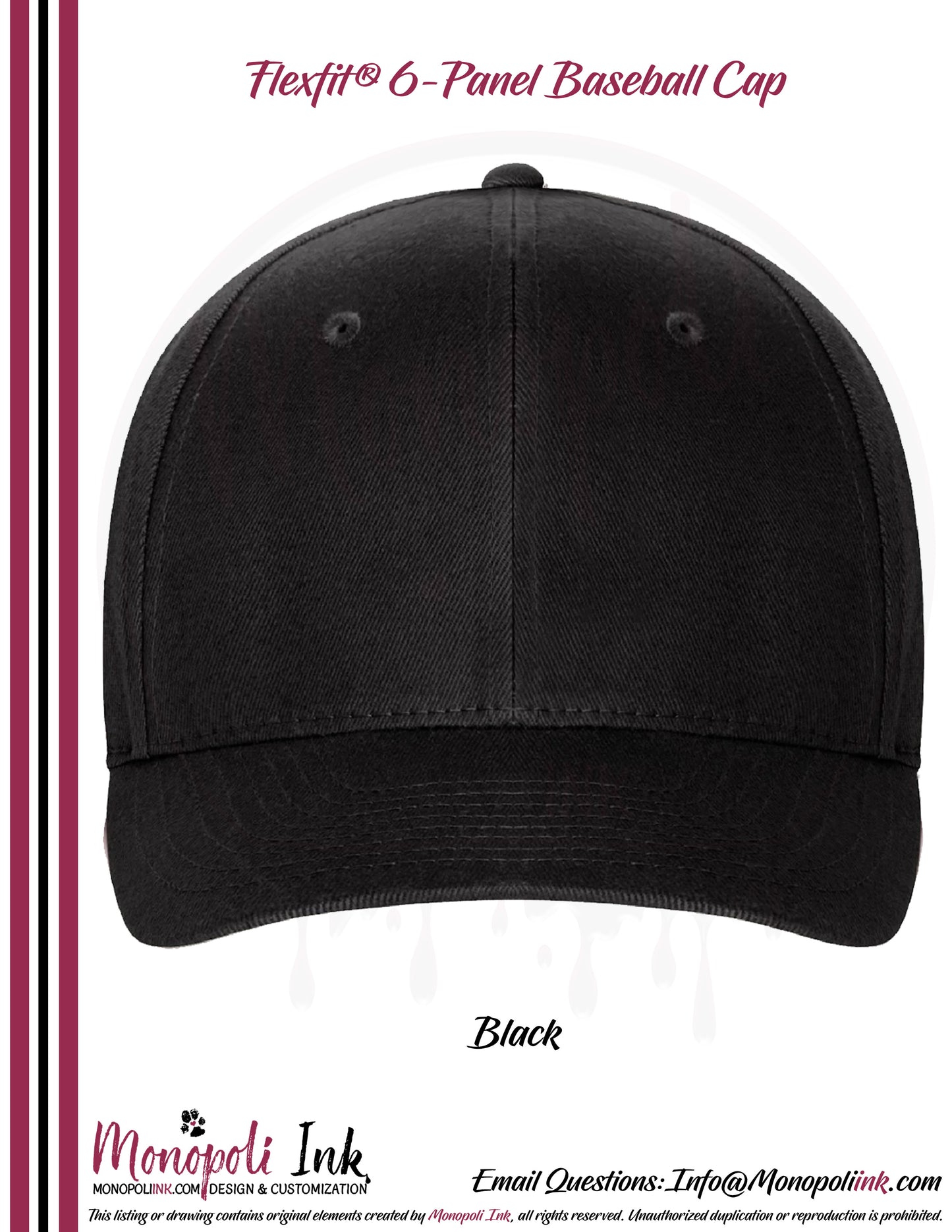 Flexfit® 6-Panel Baseball Cap