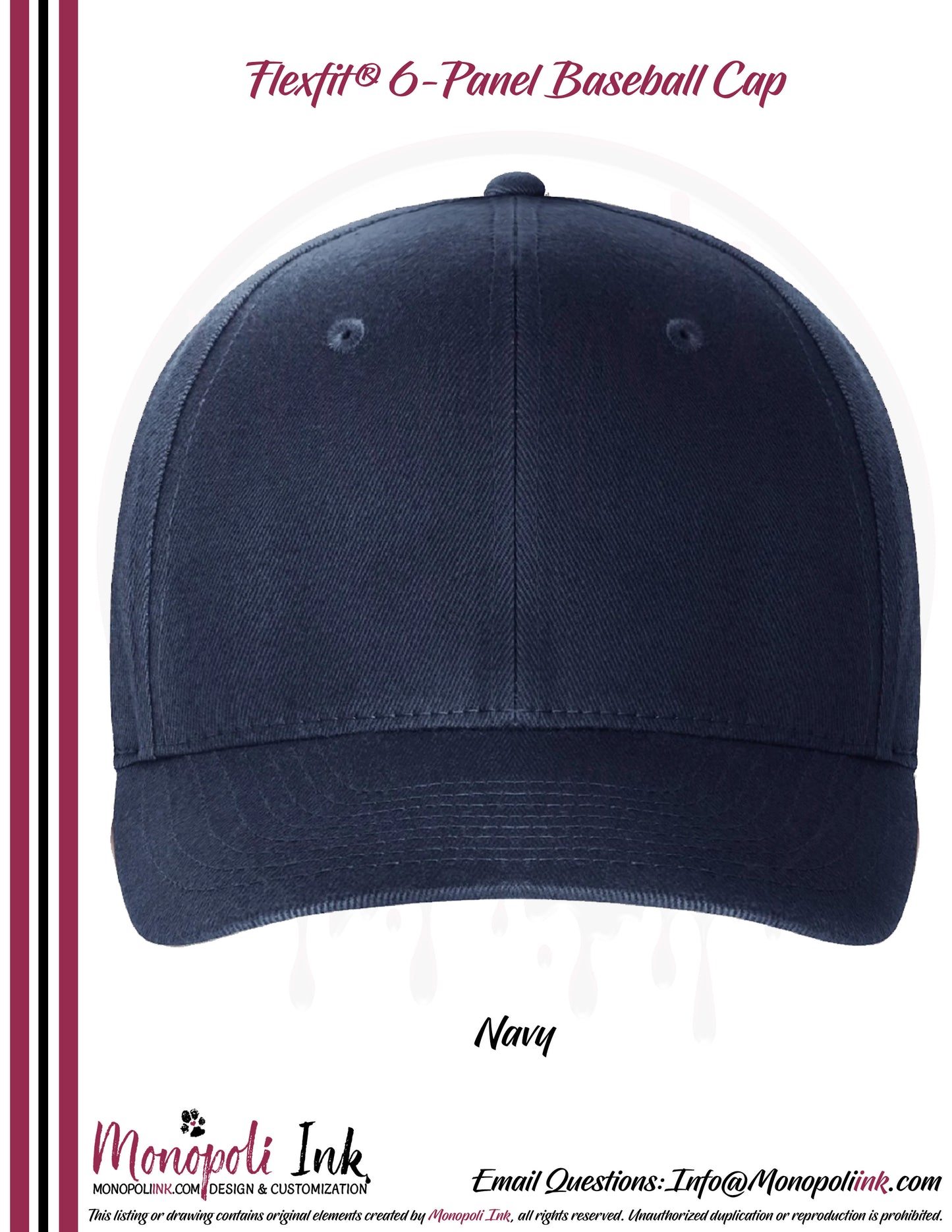 Flexfit® 6-Panel Baseball Cap