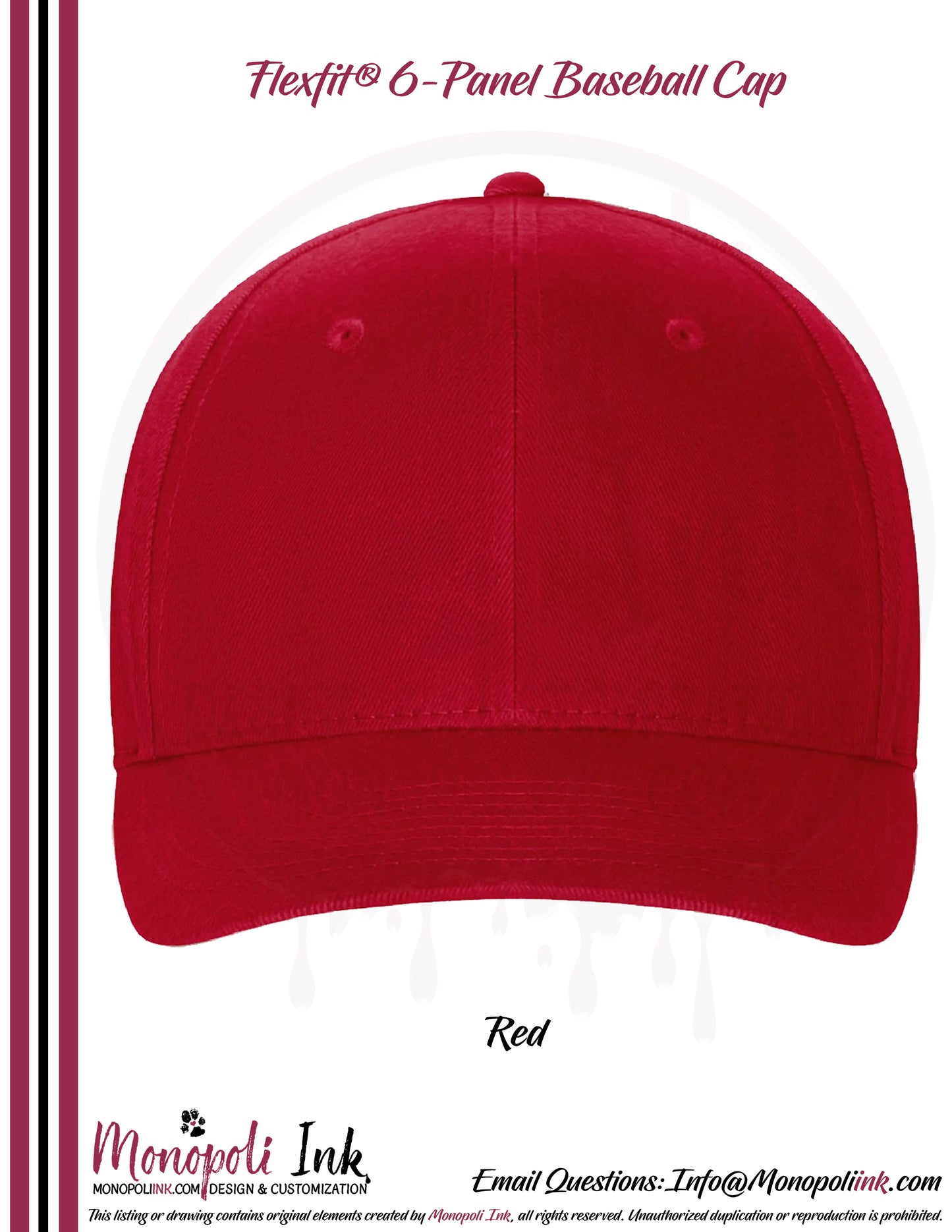 Flexfit® 6-Panel Baseball Cap