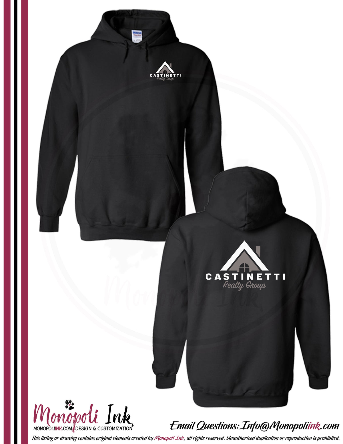 Castinetti Hoodies - Adult