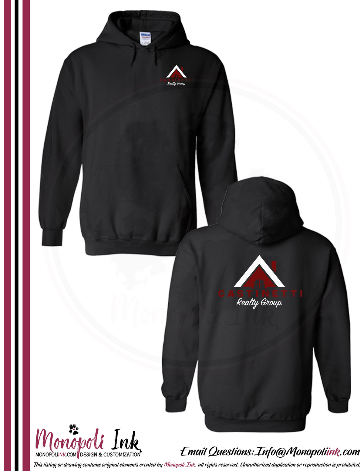 Castinetti Hoodies - Adult