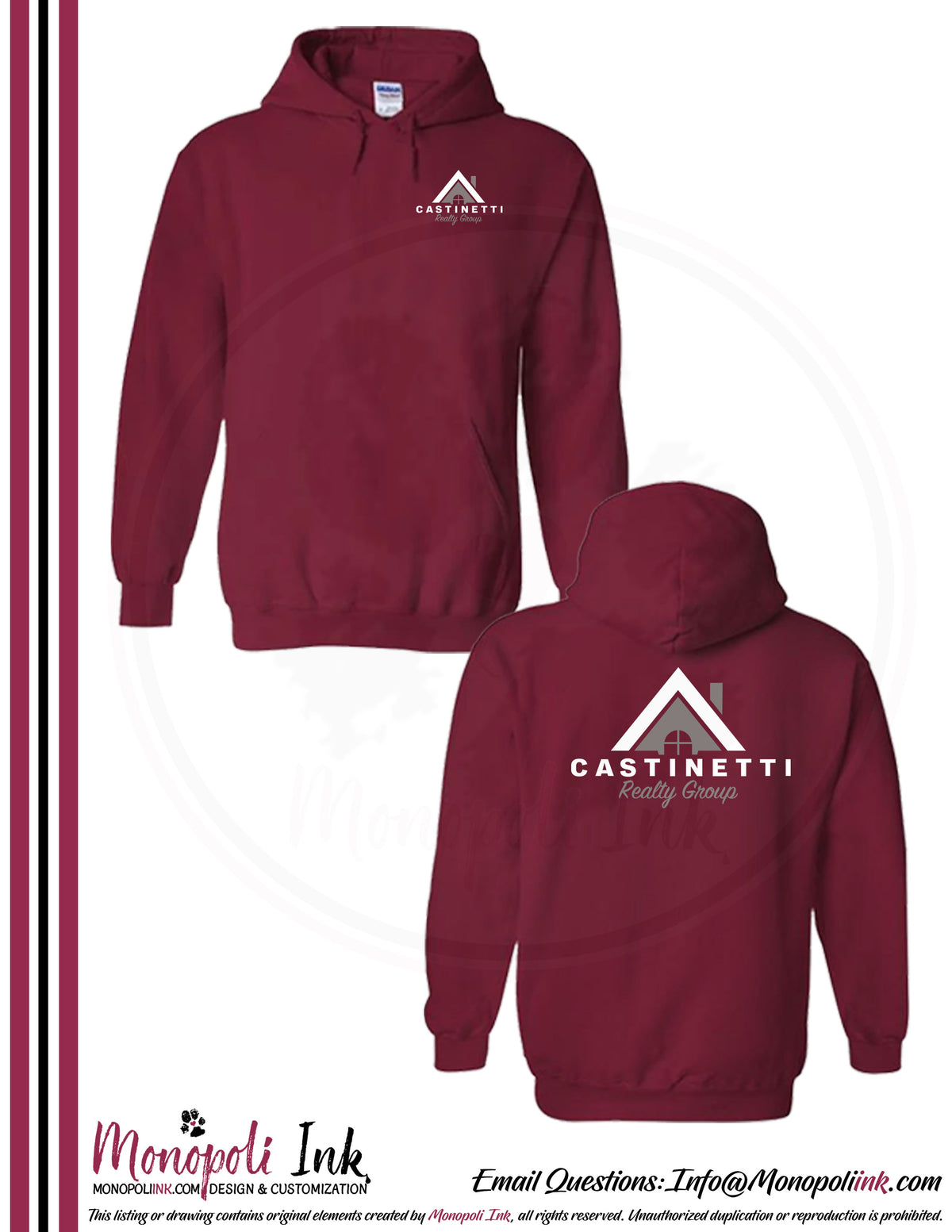 Castinetti Hoodies - Adult