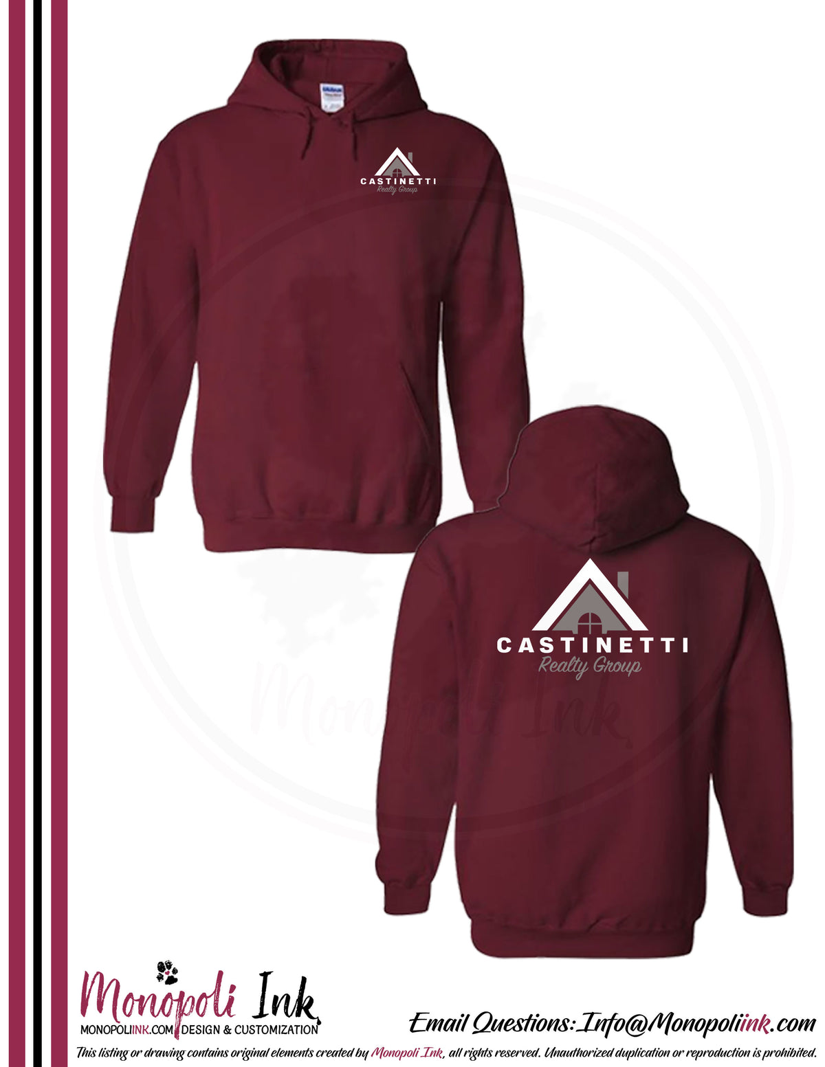 Castinetti Hoodies - Adult