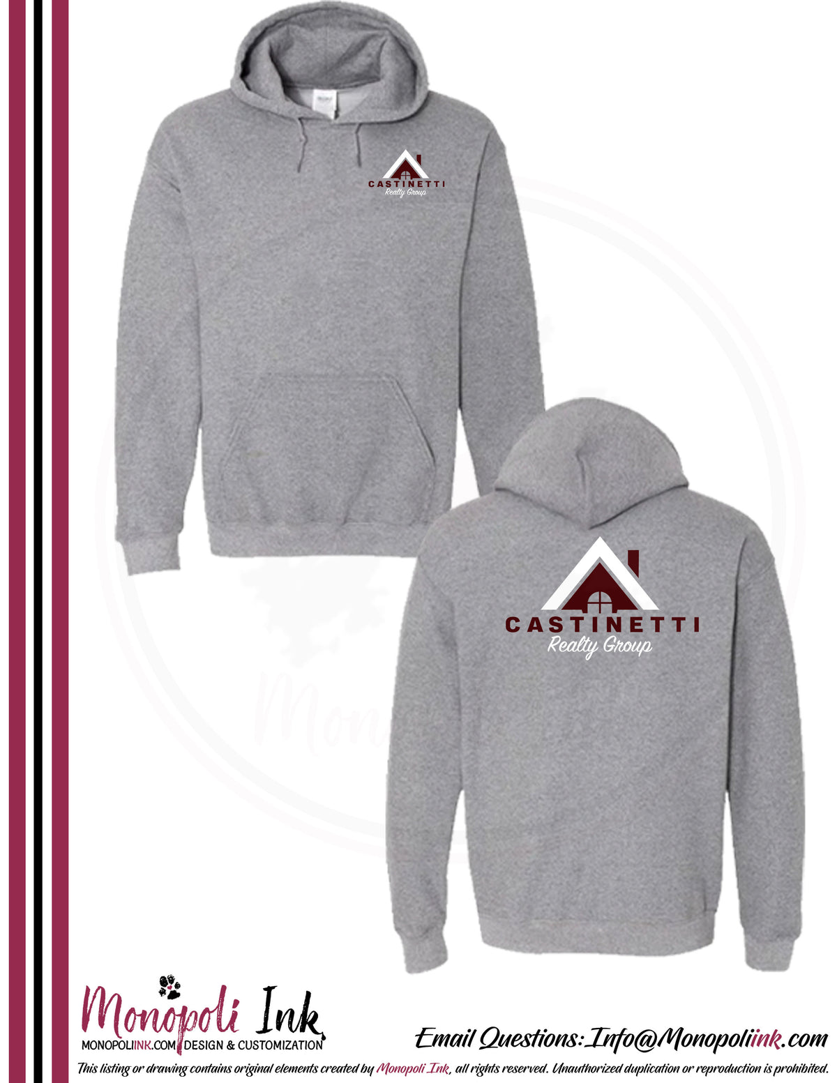 Castinetti Hoodies - Adult