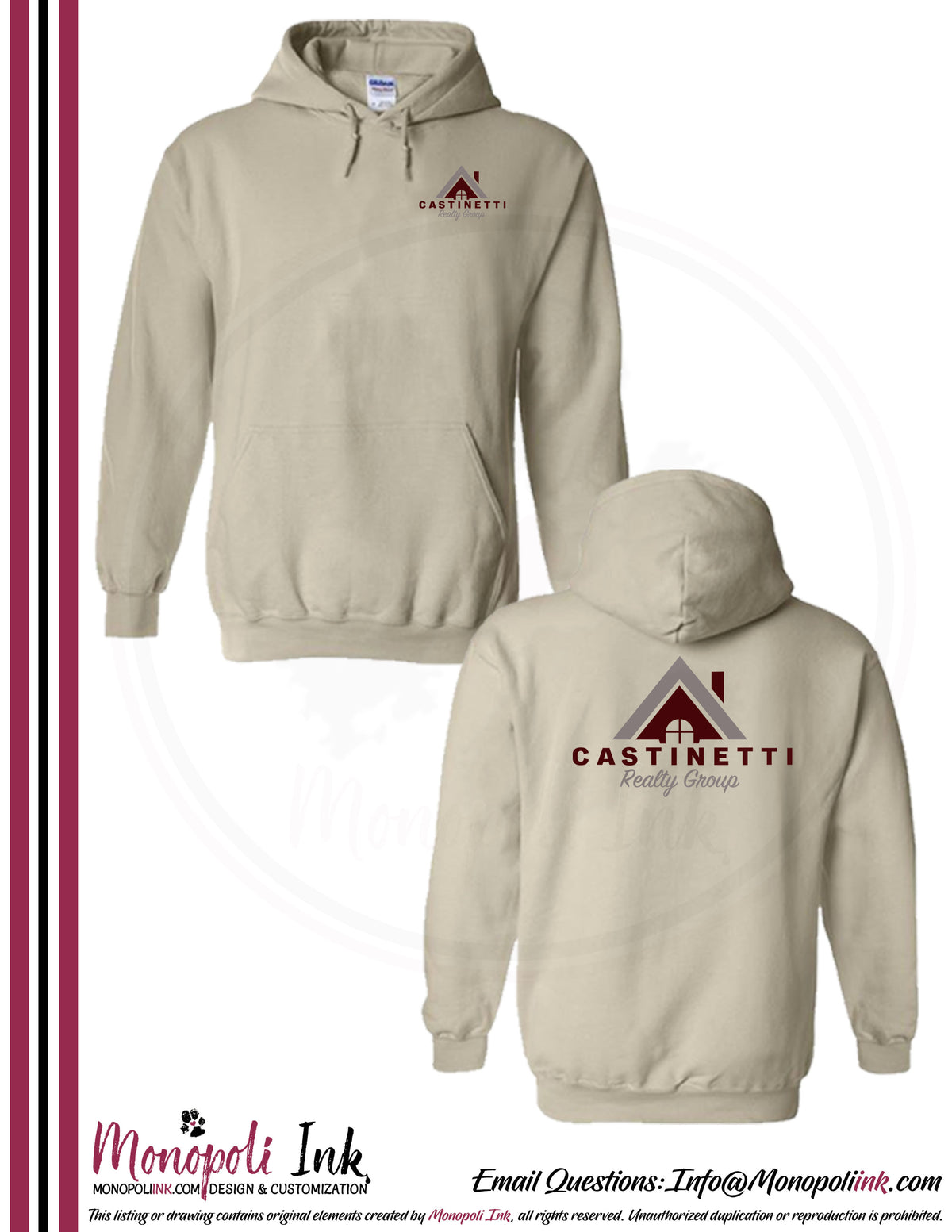 Castinetti Hoodies - Adult