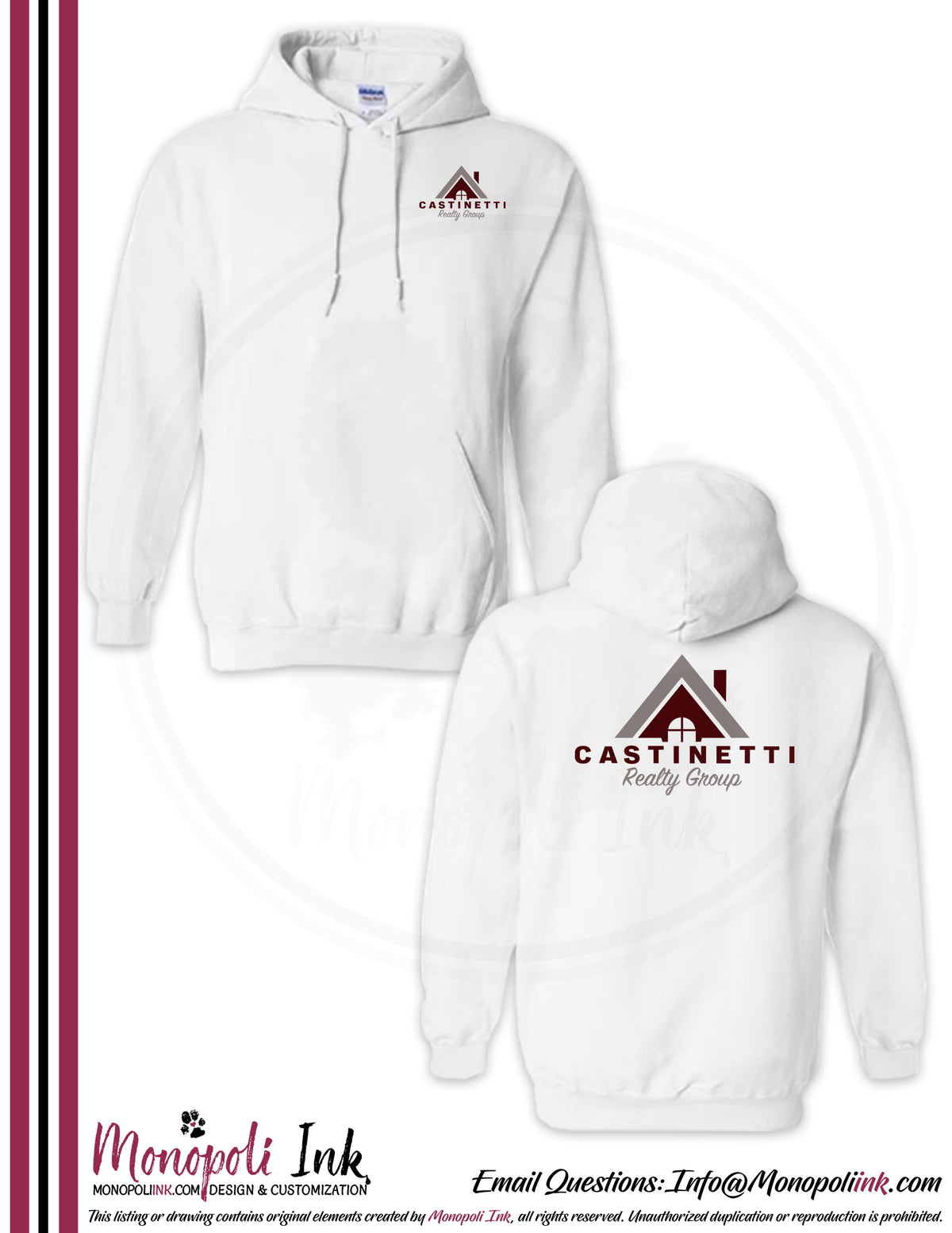 Castinetti Hoodies - Adult